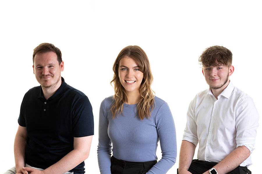 Welcome to the three new talented individuals who have recently joined our team!