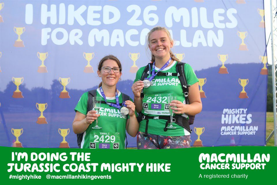 Well done Abi! Abi’s Mighty Hike for Macmillan Cancer Support.